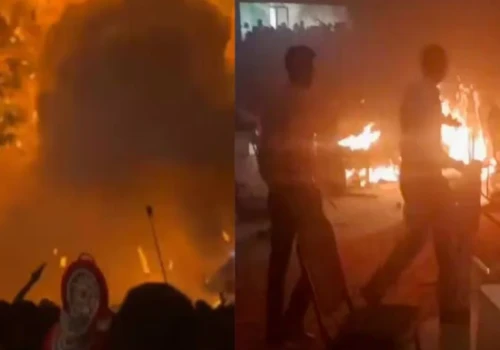 Kerala Temple Fireworks Tragedy: Over 150 Injured, 8 Critical in Veerarkavu Blast